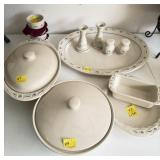 13PC ASSTD LONGABERGER POTTERY