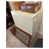 FILE CABINET, BRIEFCASE, & ASSORTED MISC. ITEMS