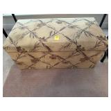 UPHOLSTERED BLANKET CHEST