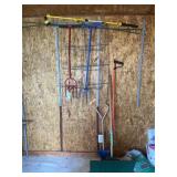 GARDEN CLAWS, SNOW SHOVEL, ETC.