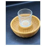 LONGABERGER CANDLE HOLDER