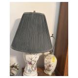 2 JAPANESE THEMED TABLE LAMPS