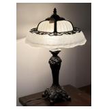 SATIN GLASS TABLE LAMP