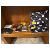 2 FLAGS & 7 RFID BLOCKING WALLETS