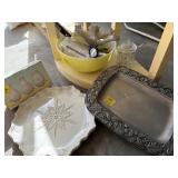 ASSTD ITEMS ON CORNER SHELF