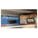 VHS rewinder a 7 inch digital photo frame