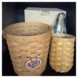 LONGABERGER BEVERAGE BARREL & WINE HOLDER....