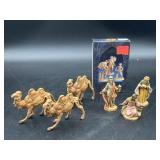 FONTANINI - 3 CAMELS, 3 KINGS, JAIRUS, REUBEN, SET
