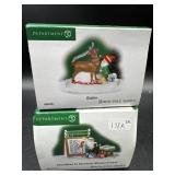 2PC- NORTH POLE SERIES-  FIGURES- DASHER