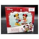 DISNEY- MICKEY AND MINNIE CARD EXCHANGE- DEPT 56