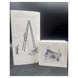 2PC- HERTIAGE VILLAGE COLLECTION- DEPT 56