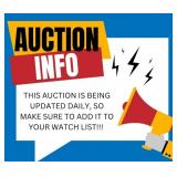 !!!!!!!!!!!AUCTION IS BEING UPDATED DAILY!!!!!!!!!