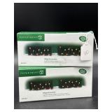 2PC - VILLAGE ACCESSORIES - LIGHTED HOLIDAY HEDGE