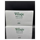 2PC - VILLAGE MILL CREEK CURVED SECTION - DEPT 56