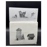 2PC - THE HERITAGE VILLAGE COLLECTION - DEPT 56