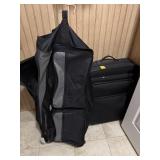 SUITCASE, DUFFLE BAG, SMALL COOLER & OTHER.....