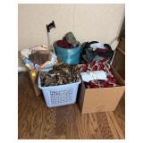 SHEETS, BLANKETS & LAUNDRY BASKETS