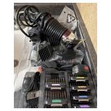 WHAL CLIPPER SET, CURLING IRONS, HAIR DRYER, &