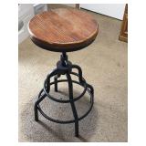 IRON BASE ADJUSTABLE STOOL