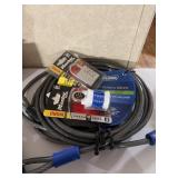 2 Master combination lock 15 foot cable 10 foot