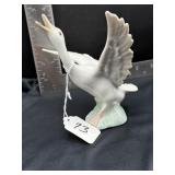 vintage Lladro porcelain figurine of a duck or