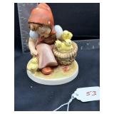 Goebel M.I. Hummel "Chick Girl" figurine, also