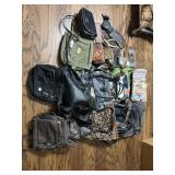 16 LADIES PURSES & LAUNDRY HAMPER