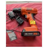 BLACK & DECKER 20 VOLT DRILL