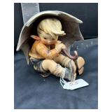 vintage M.I. Hummel "Umbrella Boy" figurine,