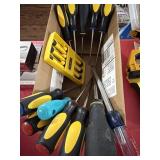 18. Screwdrivers two sets of Stanley.