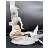 Lladrï¿½ porcelain figurine titled "Aggressive