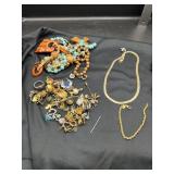 Sorted costume, jewelry