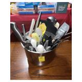POT OF UTENSILS