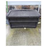 HARD PLASTIC STORAGE BOX 45"x22"x22" &