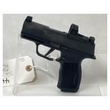 SIG-SAUER P365 9 MM SEMI AUTOMATIC PISTOL