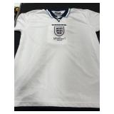 1996 ENGLAND NATL. TEAM HOME JERSEY #9 SHEARER