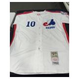 AUTH 1982 ANDRE DAWSON MONTREAL EXPOS JERSEY