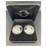 1996 NFC/AFC CHAMPIONS 1 OZ SILVER ROUNDS