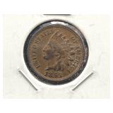 1891 INDIAN HEAD CENT