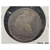 1875 SEATED LIBERTY HALF DOLLAR