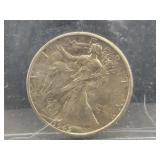 1945-D WALKING LIBERTY HALF DOLLAR