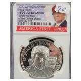 2020 CAMEROON SILVER 1000 FRANCS - HIGH RELIEF -