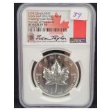 2024 CANADA SILVER $20 COIN - MAPLE LEAF - ULTRA