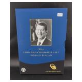 2016 RONALD REGAN COIN & CHRONICLES SET