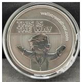 WALL STREET SILVER - 1 OZ SILVER ROUND - SILVER