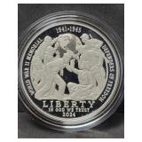 2024 GREATEST GENERATION PROOF SILVER DOLLAR -