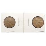 1941 AND 1957-D LINCOLN CENTS
