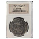 1783MO FF MEXICO 8R - EL CAZADOR - NGC: GENUINE -