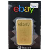 EBAY 1 OZ PURE GOLD INGOT - 99.99% - THE PERTH