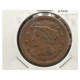 1852 LARGE CENT